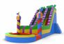 Order an inflatable waterslide D22 in party theme for both young and old. Inflatable commercial waterslides online for sale at JB Inflatables America