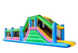 17 m Happy Colours obstacle course