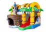 Compre un pequeño castillo inflable multijugador de interior con tema pirata con tobogán para niños. Ordene castillos inflables en línea en JB Hinchables España