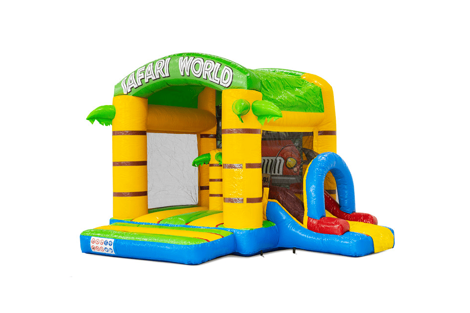 Product afbeelding Castillo Hinchable Multibox con cubierta Safari