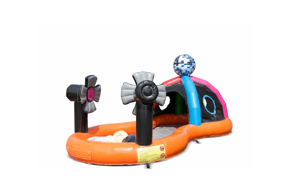 Product afbeelding Playzone Disco Castillo Hinchable