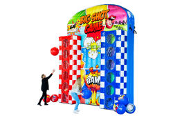 Jogo Big Shot em estilo de quadrinhos