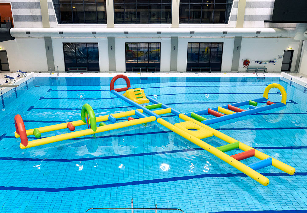 Order flexible Modular Experience Center for both young and old. Buy inflatable water attractions online now at JB Inflatables America
