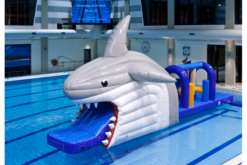 Product afbeelding Dmuchany Tor Przeszkód Rekin