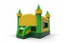 Buy wholesale 13ft jumper basic inflatable bounce house in marble theme in colors green-yellow for both young and old. Order inflatable bounce castles online at JB Inflatables America