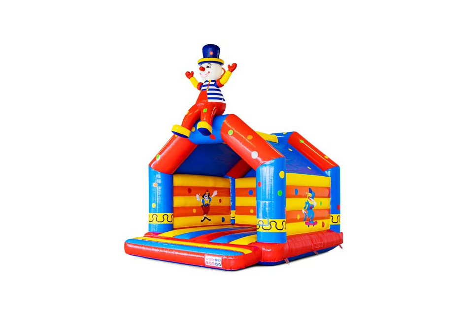 Product afbeelding Hüpfburg klatschender Clown Standard