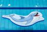 drijfmat voor in het zwembad met dolfijn afbeelding voor kinderen kopen