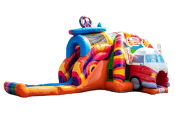 Multiplay Super Bounce House Hippie