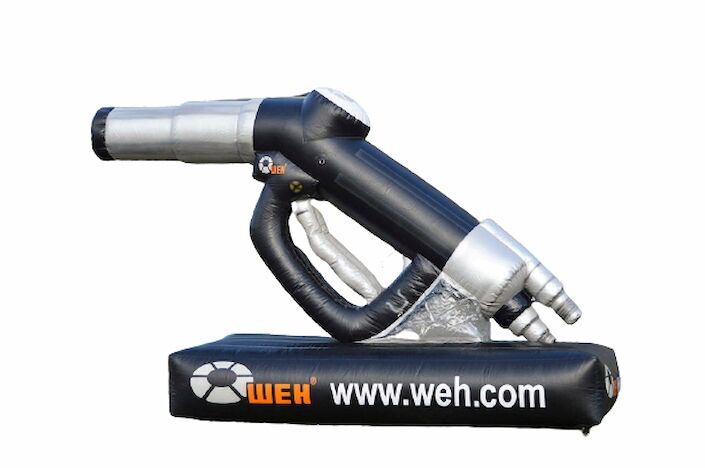 Maatwerk opblaasbare product vergroting van tank pistool voor WEH