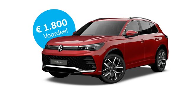 tiguan rline edition voordeel