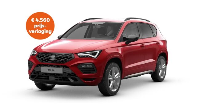 Ateca FR BI met sticker prijsverlaging P1 2025