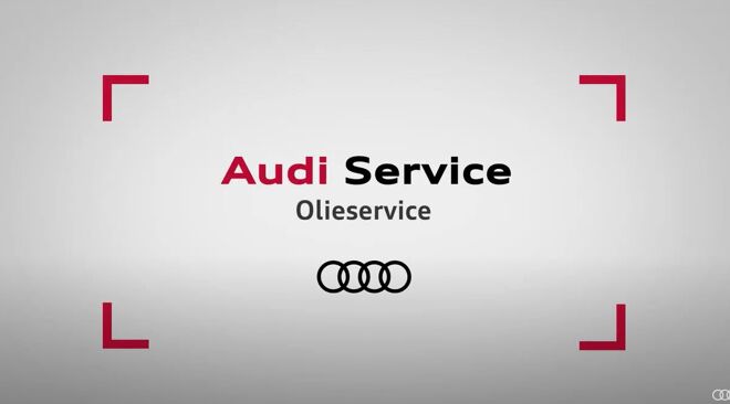 Afbeelding olie verversen Audi Service