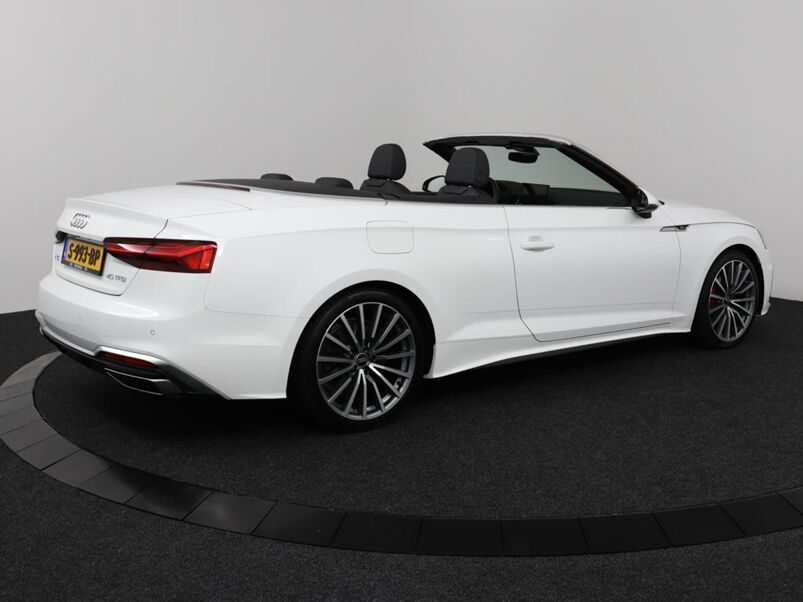 Audi A5 Cabriolet Cabriolet 40 TFSI 190Pk Automaat S-Line / Leder / Navi / Virtual / Camera