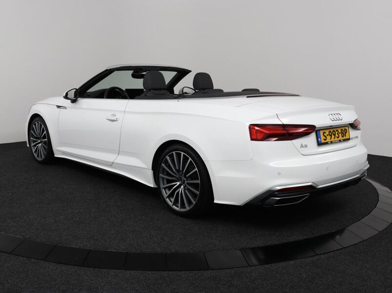 Audi A5 Cabriolet Cabriolet 40 TFSI 190Pk Automaat S-Line / Leder / Navi / Virtual / Camera