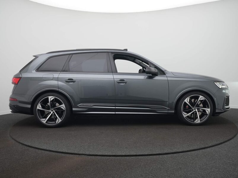 Audi Q7 4.0 TFSI SQ7 Quattro Navi | Adaptive Cruise | Leer | Panoramadak | B&O | Luchtvering | Laser-LED | Trekhaak | 22"