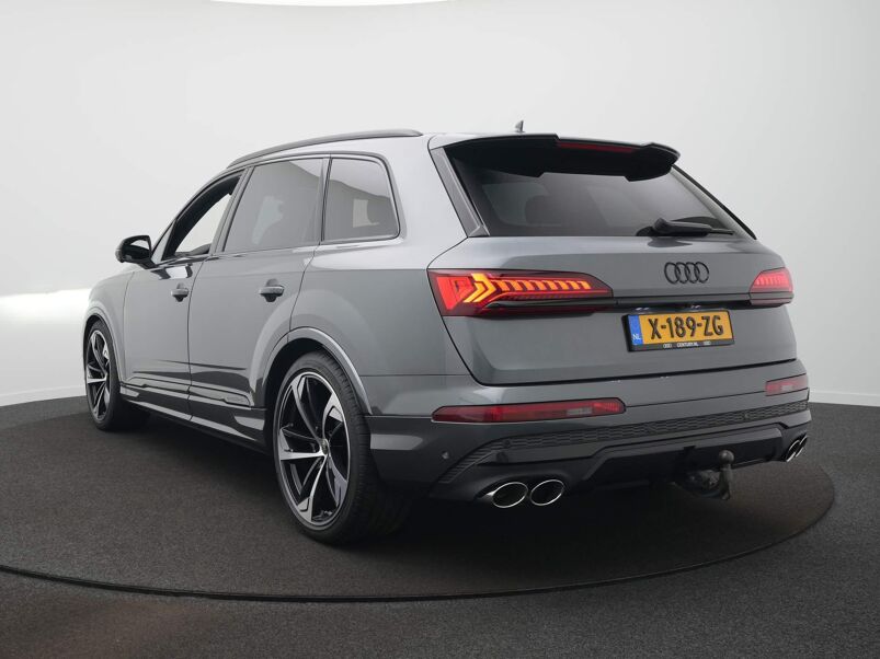 Audi Q7 4.0 TFSI SQ7 Quattro Navi | Adaptive Cruise | Leer | Panoramadak | B&O | Luchtvering | Laser-LED | Trekhaak | 22"