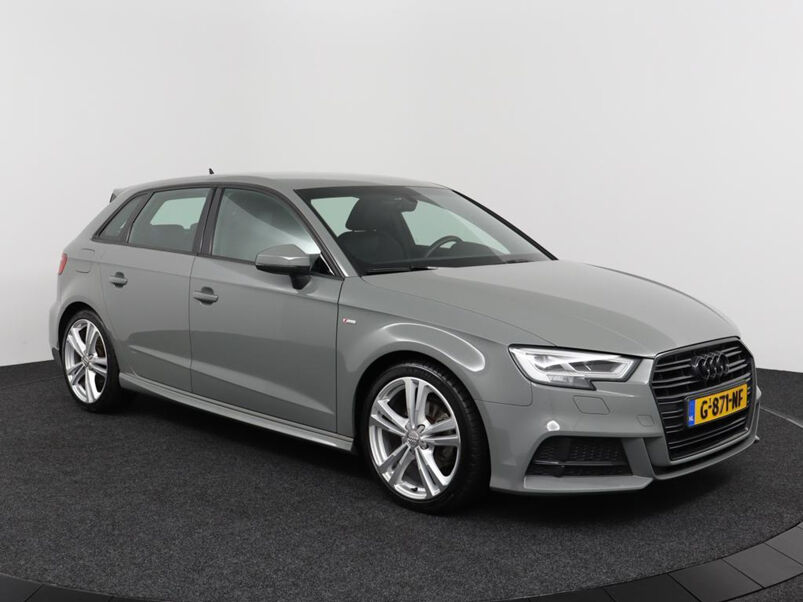 Audi A3 Sportback Sportback 35 TFSI 150Pk Automaat Advance Sport S-Line | Navi | Clima | Cruise | LED | Stoelverwarming | 18" LMV