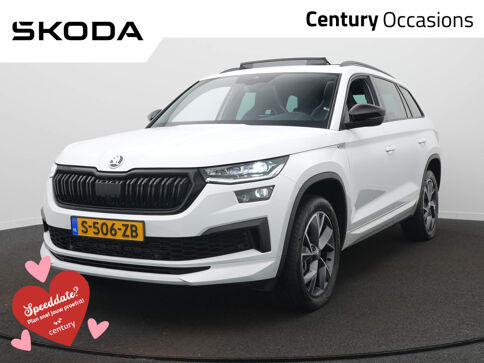 Škoda Kodiaq 1.5 TSI Sportline Business 7p. DSG / Panodak / Elek. Trekhaak / Camera / Elek. Stoel